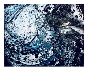 ORIGINAL ARTWORK - BLUEZ - "THUNDERWAVEZ"
