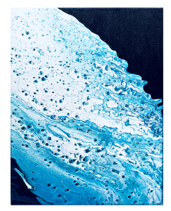 ORIGINAL ARTWORK - BLUEZ - "WAVELETZ"