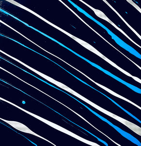 ORIGINAL ARTWORK - BLUEZ - "MILEZ"