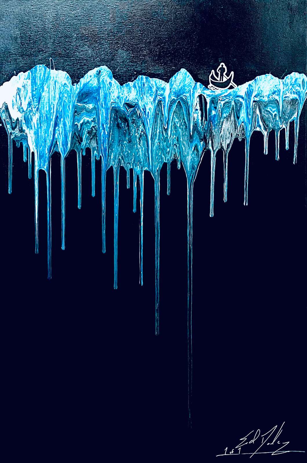 ORIGINAL ARTWORK - BLUEZ - 