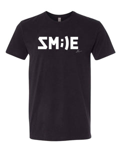 SMILE TEE BLACK by eddudez
